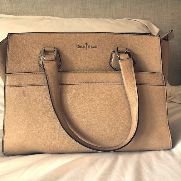 Cole Haan Handbag Cream Tote - Picture 2 of 5